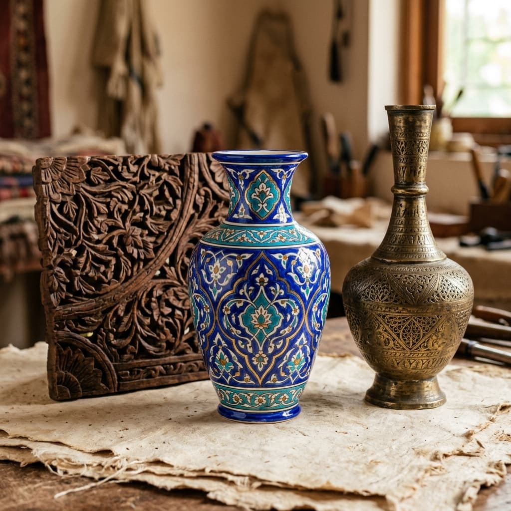 Sheesham Wood Pakistan Monument Keychain