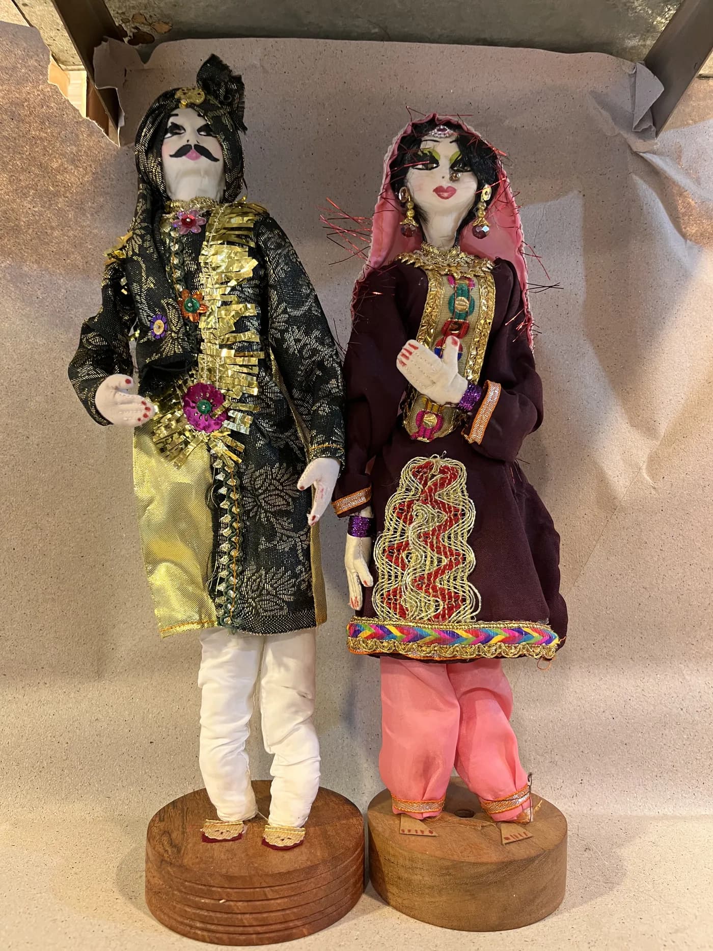 Traditional Pakistani Cultural Doll (14-Inch)